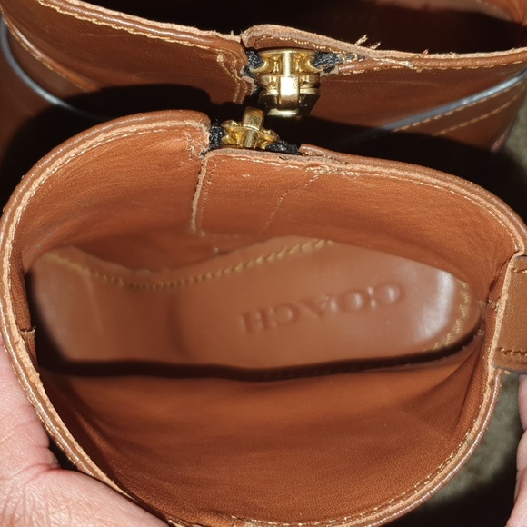 Coach Moto Heel Booties sz 6.5 - Picture 8 of 10